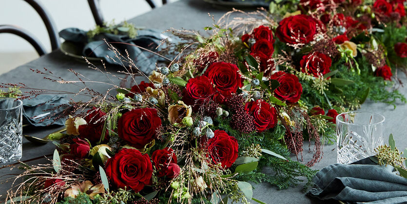 Røde roser til alle julens anledninger