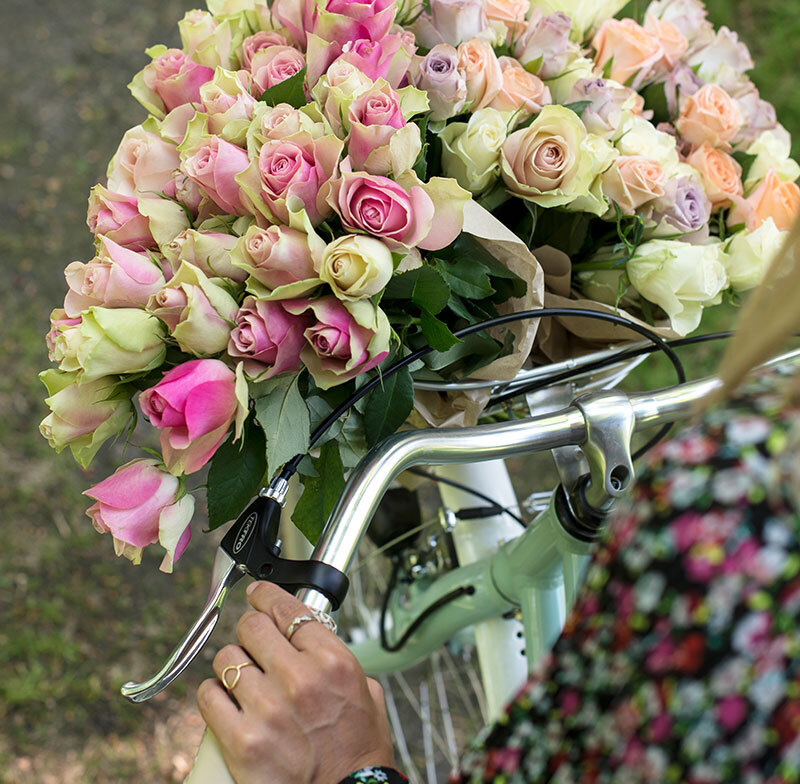 gaveroser - bukett som blir som en fest