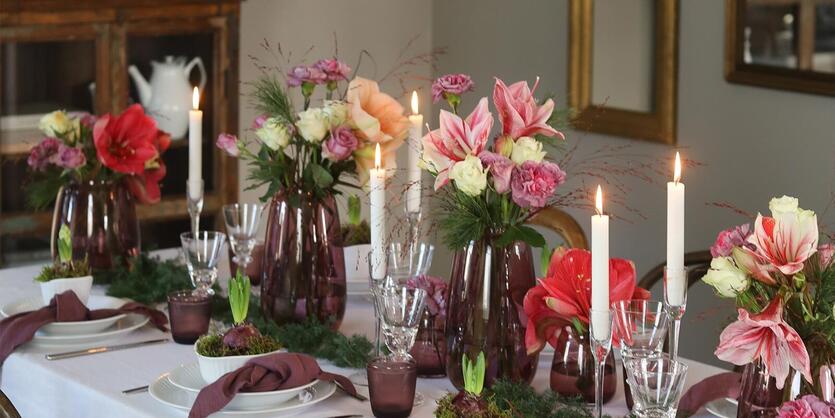 Slik pynter du adventsbordet