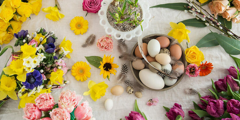 Fyll hjemmet med glade<br/> p&aring;skeblomster