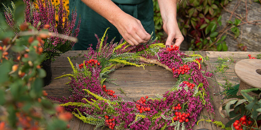 DIY: slik lager du din egen høstkrans