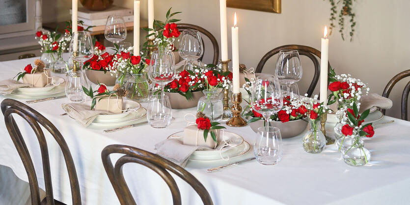 Ett bord</br> &ndash; to stiler til jul