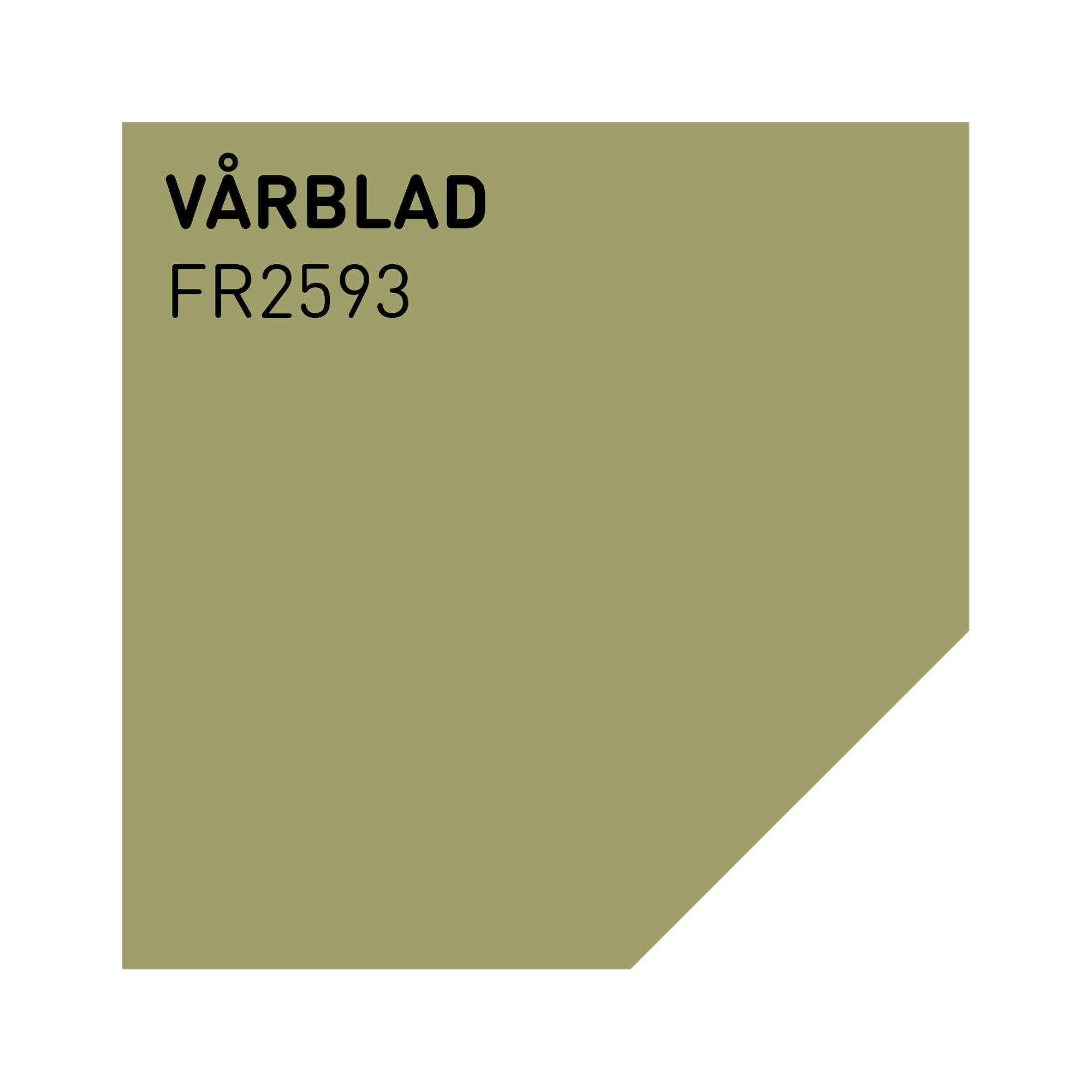 Fargelamell Vårblad FR2593