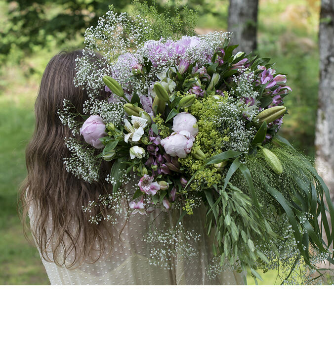 Bestill blomster p&aring; d&oslash;ren